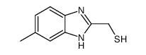 1H-Benzimidazole-2-methanethiol,5-methyl-(9CI)结构式