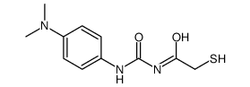 N-[[4-(dimethylamino)phenyl]carbamoyl]-2-sulfanylacetamide结构式