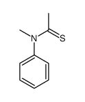 N-methyl-N-phenylethanethioamide Structure