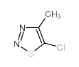 5-CHLORO-4-METHYL-1,2,3-THIADIAZOLE Structure