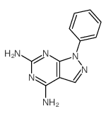 1H-Pyrazolo[3,4-d]pyrimidine-4,6-diamine,1-phenyl- picture