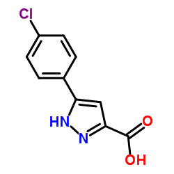 5-(4-Chlorophenyl)-1H-pyrazole-3-carboxylic acid picture