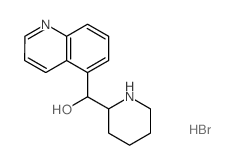 2-piperidyl-quinolin-5-yl-methanol结构式