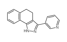 3-pyridin-3-yl-4,5-dihydro-1H-benzo[g]indazole Structure