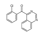 (2-chlorophenyl)-quinazolin-4-ylmethanone结构式