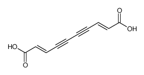 deca-2,8-dien-4,6-diynedioic acid Structure