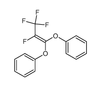 2,3,3,3-Tetrafluoro-1,1-diphenoxypropane结构式