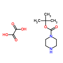 1-boc-piperazine Structure