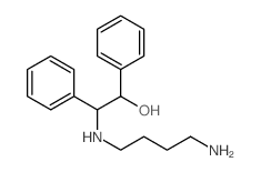2-((4-Aminobutyl)amino)-1,2-diphenylethanol structure