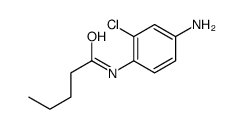 N-(4-amino-2-chlorophenyl)pentanamide structure