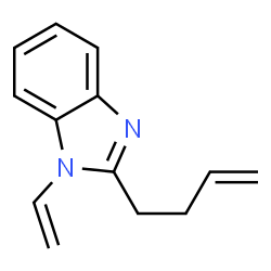 1H-Benzimidazole,2-(3-butenyl)-1-ethenyl-(9CI) Structure