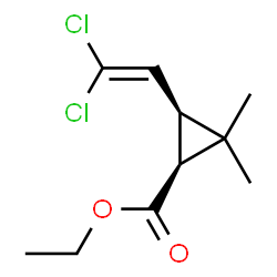 ethyl cis-2-(2,2-dichlorovinyl)-3,3-dimethylcyclopropanecarboxylate picture