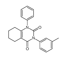 1-phenyl-3-m-tolyl-5,6,7,8-tetrahydro-1H-quinazoline-2,4-dione Structure