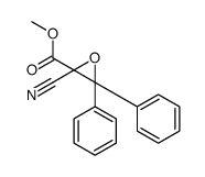 methyl 2-cyano-3,3-diphenyloxirane-2-carboxylate结构式