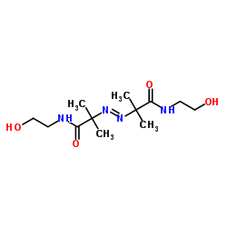 2,2'-(1,2-Diazenediyl)bis[N-(2-hydroxyethyl)-2-methylpropanamide picture