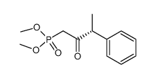 ((R)-2-Oxo-3-phenyl-butyl)-phosphonic acid dimethyl ester结构式
