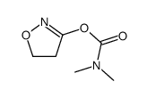 4,5-dihydro-1,2-oxazol-3-yl N,N-dimethylcarbamate结构式