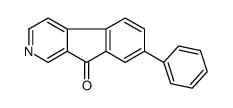 7-phenylindeno[2,1-c]pyridin-9-one结构式
