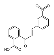 2-[3-(3-nitrophenyl)prop-2-enoyl]benzoic acid Structure