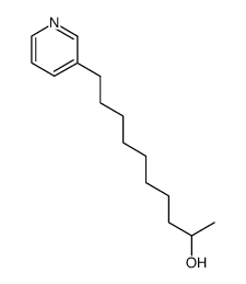 3-(9-Hydroxy-1-decyl)-pyridin Structure