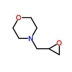 4-(2-Oxiranylmethyl)morpholine Structure