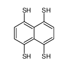 naphthalene-1,4,5,8-tetrathiol结构式