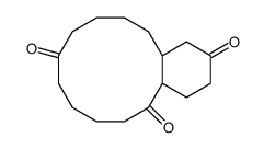 2,4,4a,5,6,7,8,10,11,12,13,14a-dodecahydro-1H-benzo[12]annulene-3,9,14-trione Structure