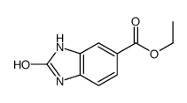 乙基 2-羟基-1H-1,3-苯并二唑-6-羧酸酯结构式