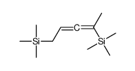 trimethyl(4-trimethylsilylpenta-2,3-dienyl)silane Structure