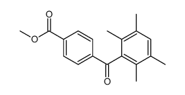 methyl 4-(2,3,5,6-tetramethylbenzoyl)benzoate Structure