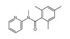 N,2,4,6-tetramethyl-N-pyridin-2-ylbenzamide Structure