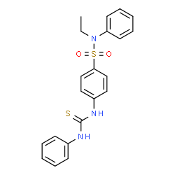 4-[(anilinocarbonothioyl)amino]-N-ethyl-N-phenylbenzenesulfonamide picture