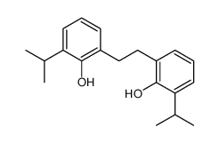 2-[2-(2-hydroxy-3-propan-2-ylphenyl)ethyl]-6-propan-2-ylphenol Structure