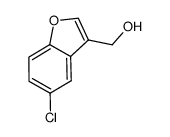 (5-chloro-benzofuran-3-yl)-methanol结构式