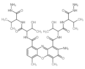 actinomycin analog结构式