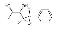 [[2α(R),3β]-1S,2S]-1-(2-methyl-3-phenyloxiranyl)-1,2-propanediol Structure