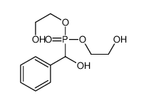 2-[2-hydroxyethoxy-[hydroxy(phenyl)methyl]phosphoryl]oxyethanol Structure