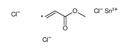 methyl 3-trichlorostannylprop-2-enoate结构式