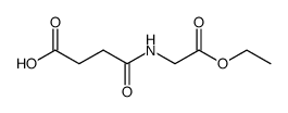 monosuccinyl glycine ethyl ester结构式