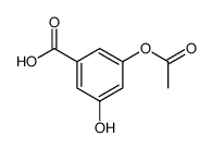 3-acetoxy-5-hydroxybenzoic acid结构式