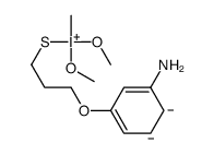 3-[3-[Methyldi(methoxy)silyl]propoxy]benzenamine Structure