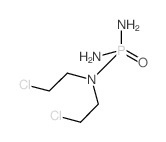 Phosphoric triamide, N,N-bis (2-chloroethyl)-结构式