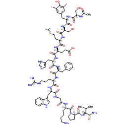MSH, 2-(3,5-diiodo-Tyr)alpha-结构式
