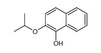 2-iso-Propoxy-1-naphthol结构式