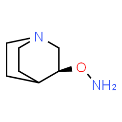 1-Azabicyclo[2.2.2]octane,3-(aminooxy)-,(S)-(9CI)结构式