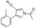 1-acetyl-4-(2-methylphenyl)-1h-pyrrole-3-carbonitrile picture