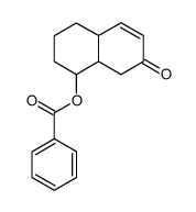 8-benzoxy-Δ3-octalin-2-one结构式