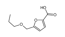 5-丙氧基甲基-2-糠酸结构式