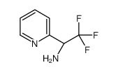 (1S)-2,2,2-TRIFLUORO-1-(2-PYRIDYL)ETHYLAMINE结构式