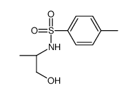 Benzenesulfonamide, N-[(1R)-2-hydroxy-1-methylethyl]-4-methyl- (9CI)结构式